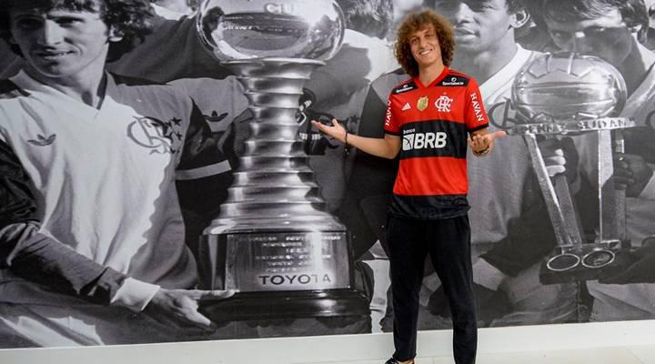David Luiz salvou o Flamengo nos minutos finais do jogo (Foto/Marcelo Cortes/Flamengo)
