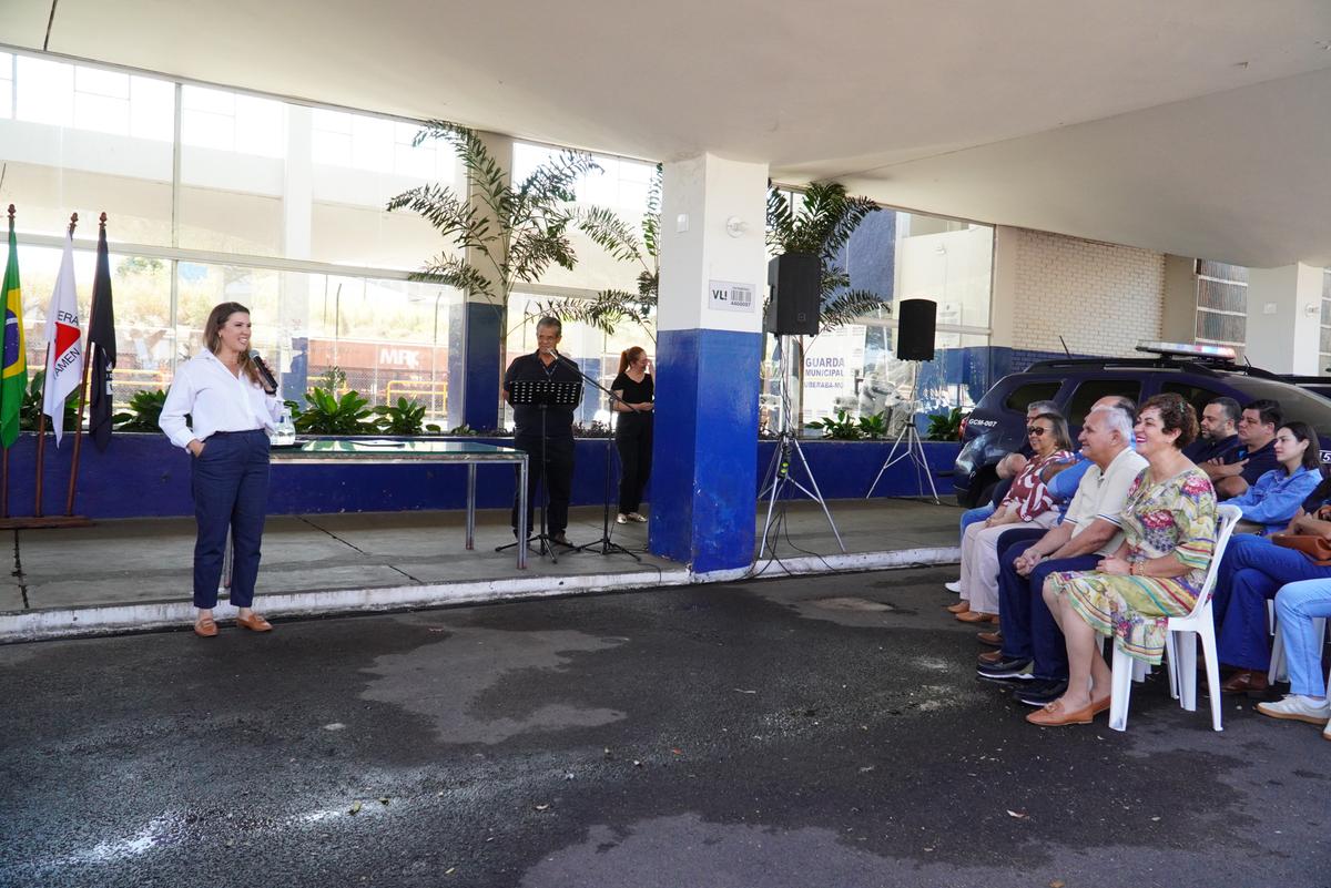 Solenidade de assinatura do contrato aconteceu nesta sexta-feira no Quartel da Guarda Municipal, na praça da Mogiana (Foto/Divulgação)