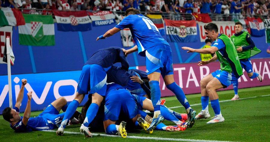 Aos trancos e barrancos, a Itália avança na Eurocopa (Foto/Ag. Futebol Interior)