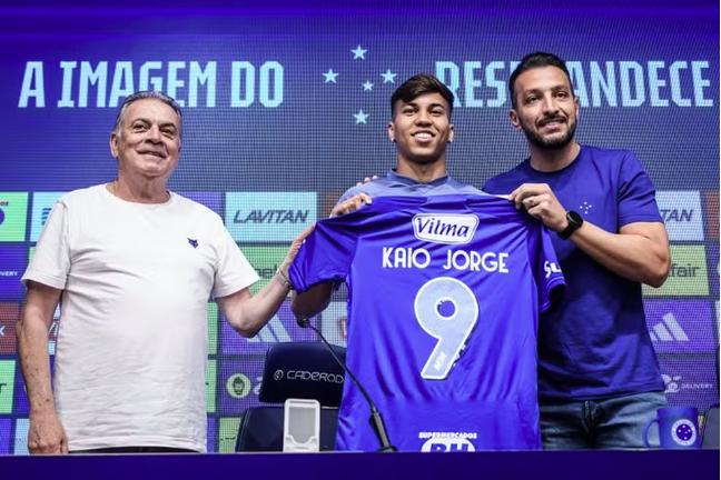 Kaio Jorge é o novo camisa 10 do Cruzeiro (Foto/Gustavo Aleixo)