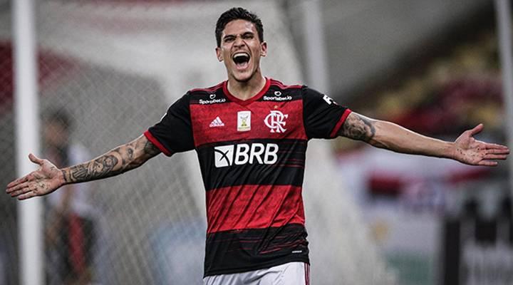 Flamengo liquidou o Galo ainda no 1º tempo com direito de ter Pedro no banco de reservas (Foto/CRF)