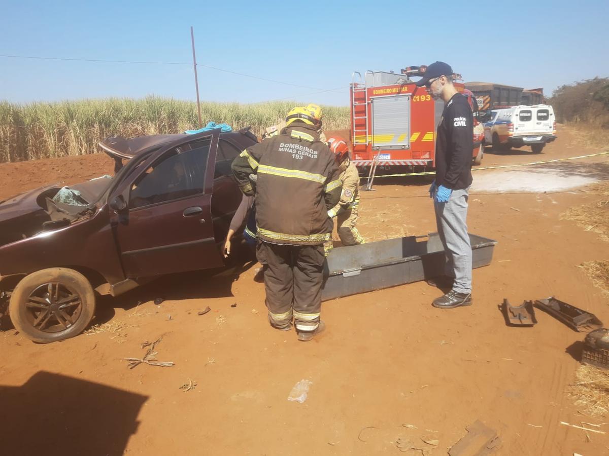 Acidente foi registrado na manhã desta segunda-feira (Foto/Divulgação)