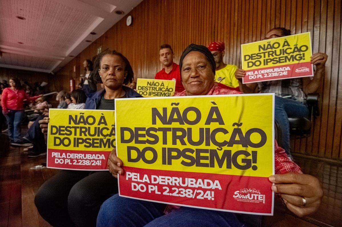 Um dos pleitos da categoria é a não aprovação do projeto que muda as regras de contribuição do Instituto de Previdência dos Servidores (Foto/Reprodução)