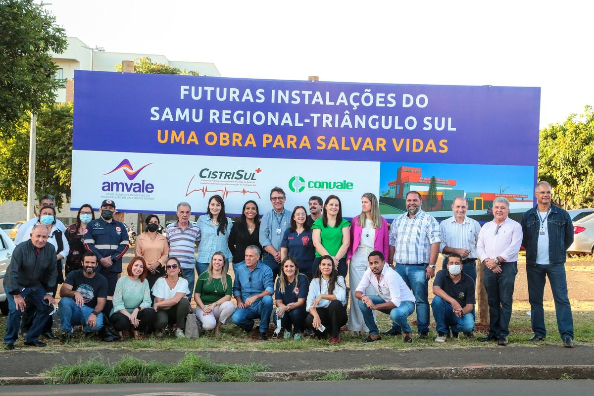 Em junho de 2022, quando da liberação de R$ 5 milhões, ato chegou a ocorrer na área onde se pretende construir a sede (Foto/Divulgação)