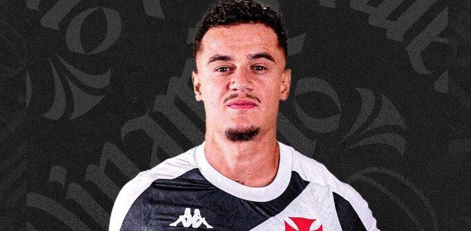 O Vasco anunciou, nesta quarta-feira, a contratação do meia Philippe Coutinho (Foto/Leandro Amorim)