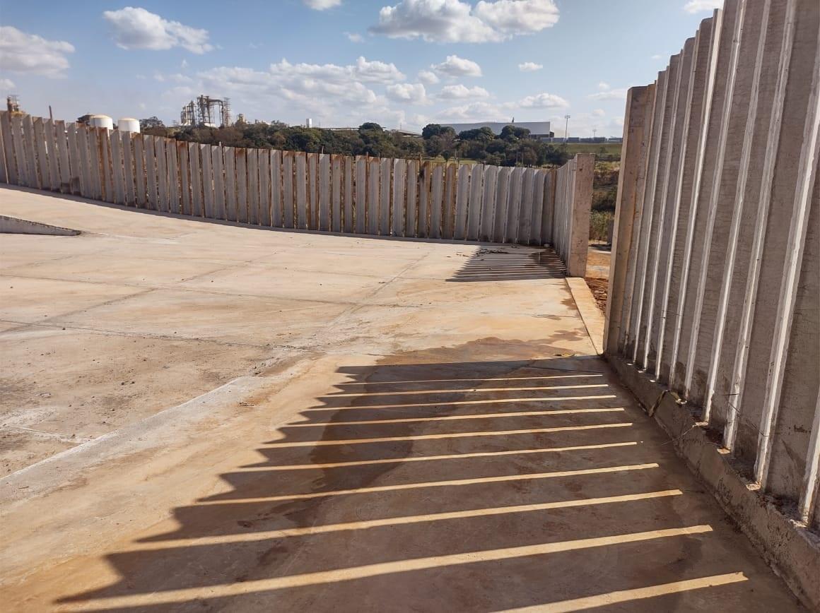 O espaço já está em funcionamento, das 7h às 18h, para o descarte regular de resíduos pela população (Foto/Divulgação)