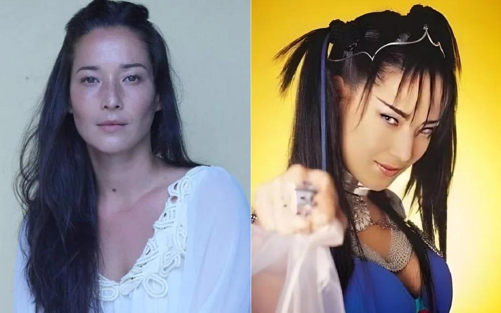 A atriz e apresentadora Renata Sayuri, de 43 anos, também ficou conhecida do público por conta no seu papel em 'Malhação' (Foto/Reprodução)