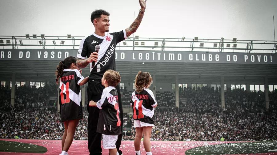 Phillipe Coutinho viajou com o elenco para Belo Horizonte (Foto/Matheus Lima/Vasco da Gama)