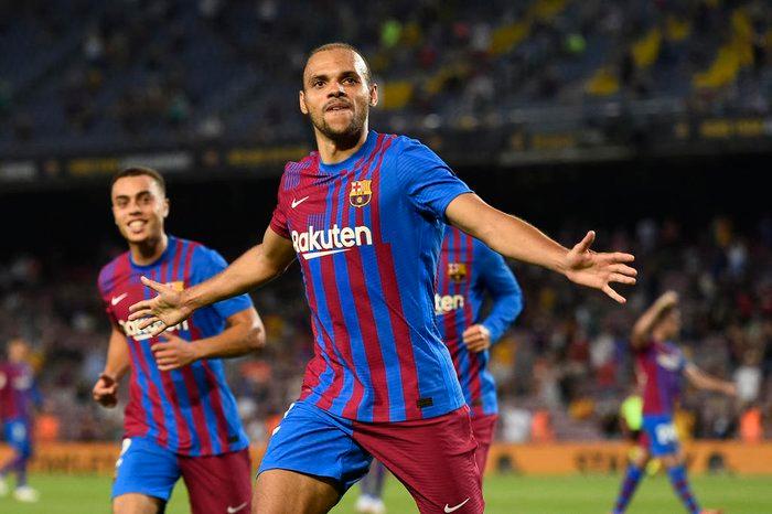 Martin Braithwaite é a novidade do Grêmio. O dinamarquês chega para assinar contrato (Foto/Josep Lago/AFP)