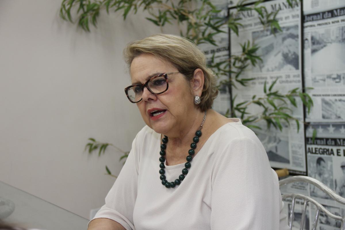 Ex-secretária de Educação, Silvana Elias, está na chapa de candidatos a vereador do PDT, mas não descarta ser vice de Anderson (Foto/Arquivo)