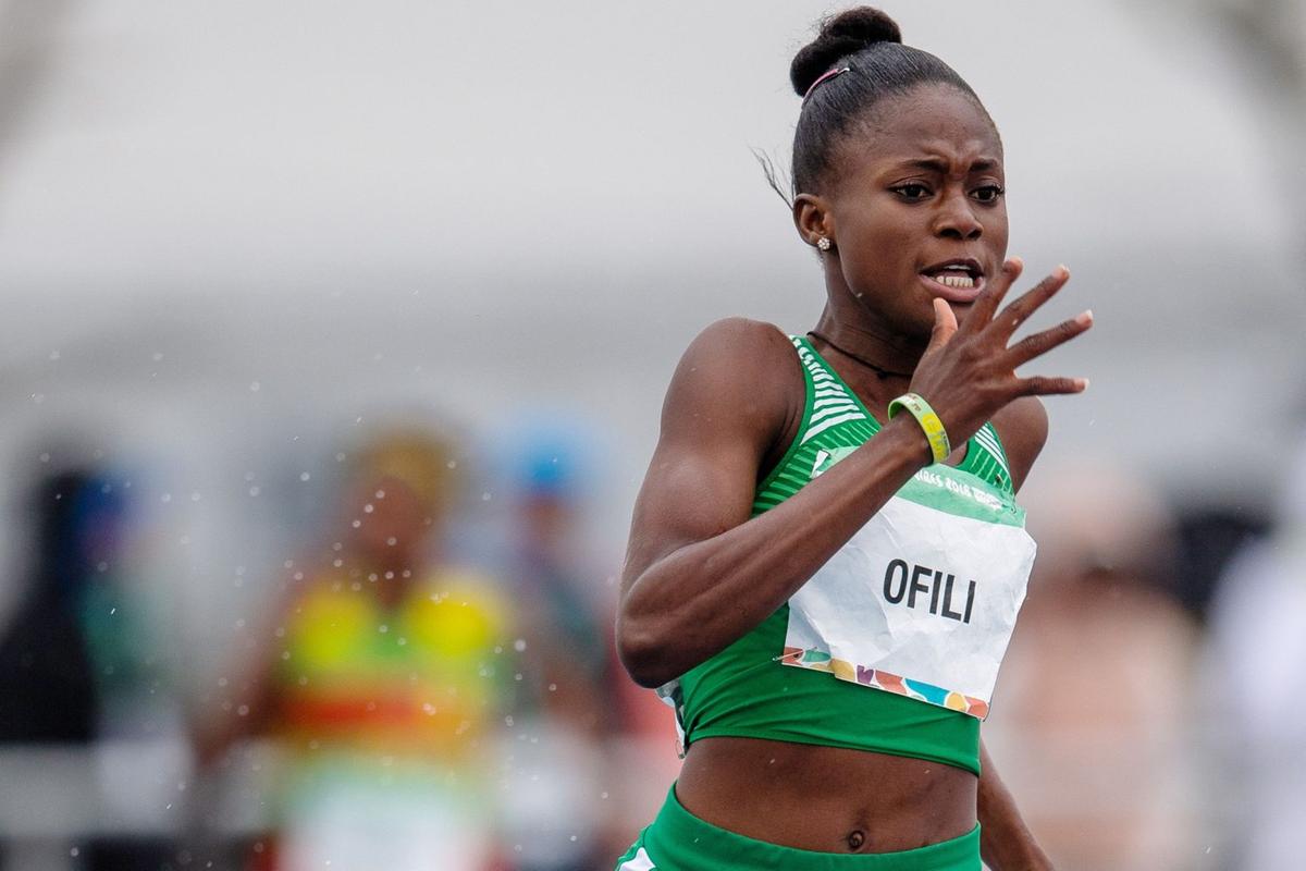 Esqueceram de inscrevê-la. Favour Ofili atingiu o índice olímpico, mas ficou de fora (Foto/Daly Post Nigéria)