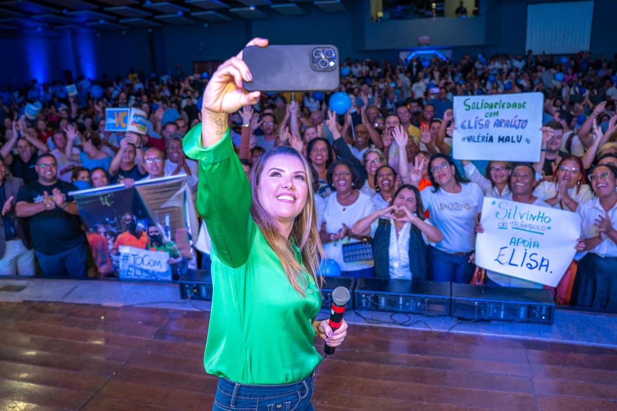 PSD realiza neste domingo (4) convenção para homologar a candidatura da prefeita Elisa Araújo à reeleição (Foto/Reprodução)