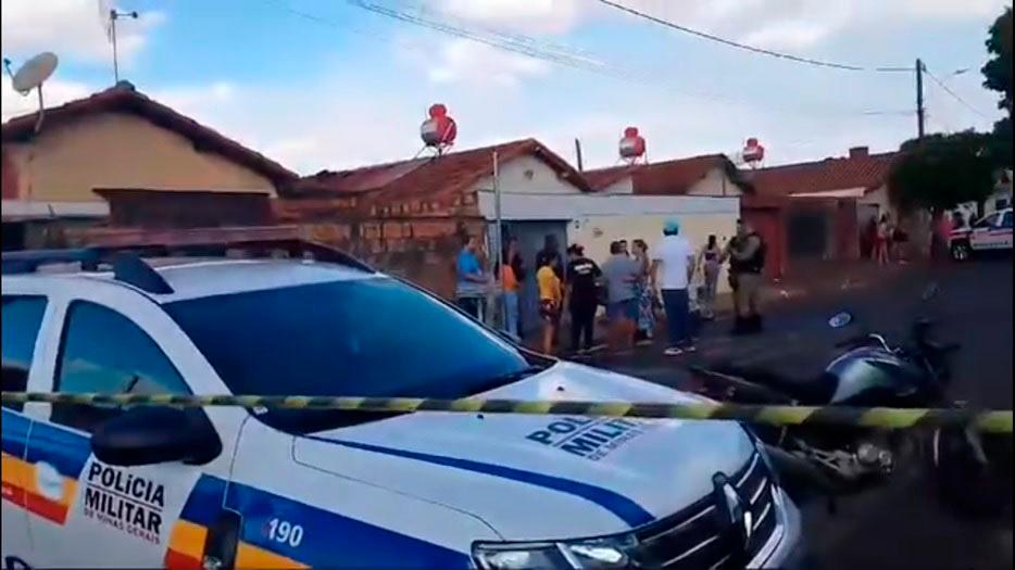 Casa em Conceição das Alagoas alvo do roubo seguido da morte da aposentada, cujo autor foi preso no mesmo dia em chácara da região da cidade (Foto/Reprodução)