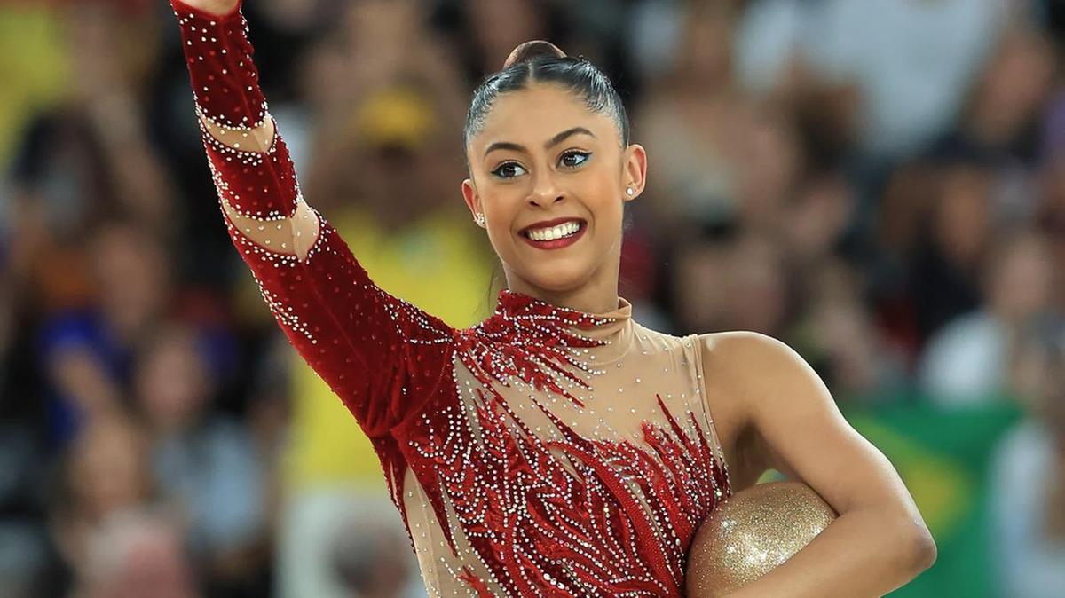 Bárbara Domingos obteve o melhor resultado de uma ginasta brasileira da categoria no individual geral (Foto/Ricardo Bufolin/CBG)