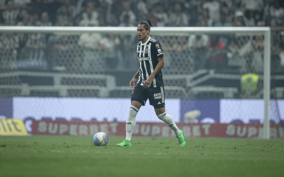 Maurício disputou 41 partidas em 2023, perdeu espaço no Galo nesta temporada (Foto/Pedro Souza/Atlético)