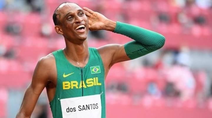 Alison dos Santos ganhou medalha de bronze com muita raça e força de vontade. ((Foto/COB))