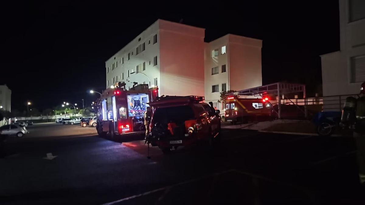 Ocorrência foi na noite de domingo, 11 de agosto (Foto/CBMMG/Divulgação)