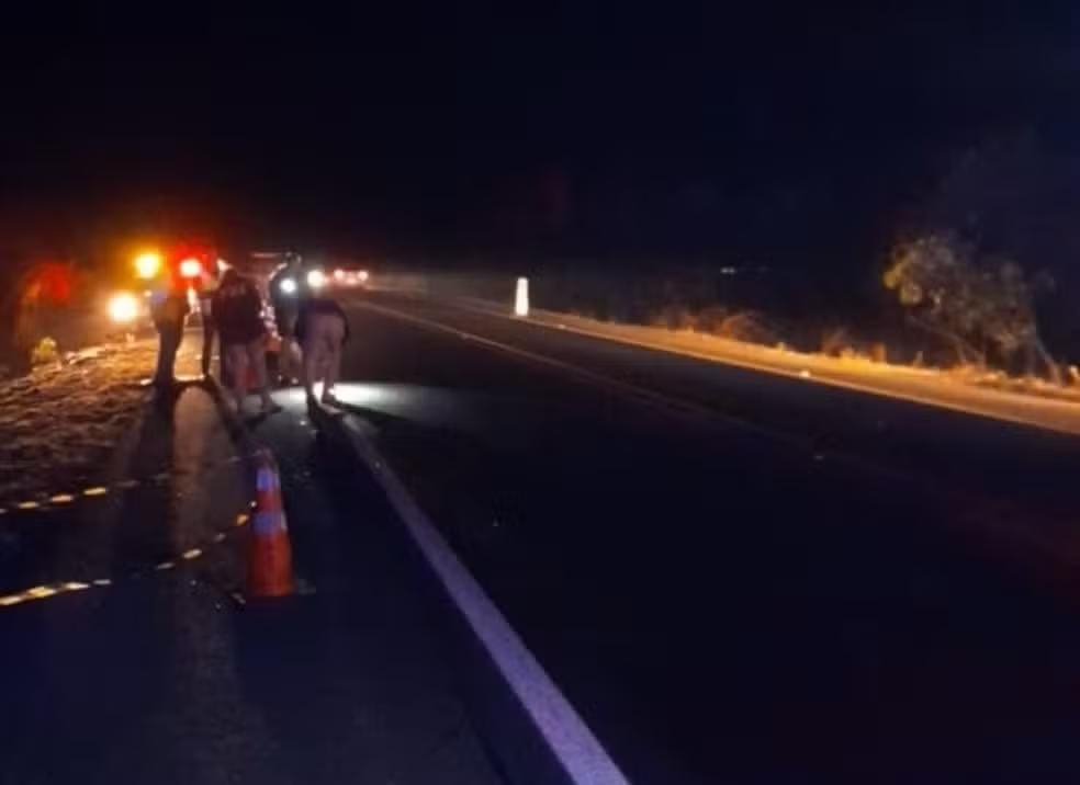 De acordo com informações da PRF, o idoso estava atravessando a pista em direção a uma barraca de apoio, localizada nas proximidades, quando foi surpreendido por um veículo (Foto/Divulgação)