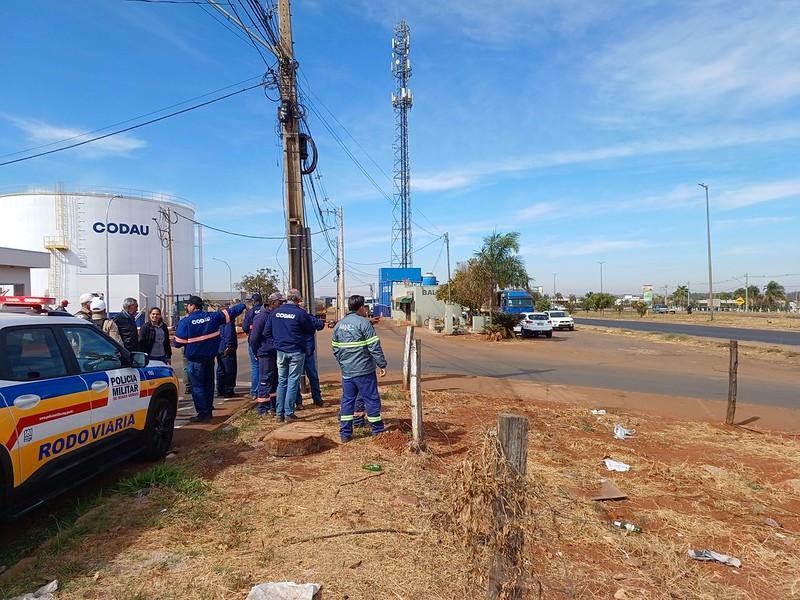 Equipe da Codau se prepara para obra (Foto/Divulgação)