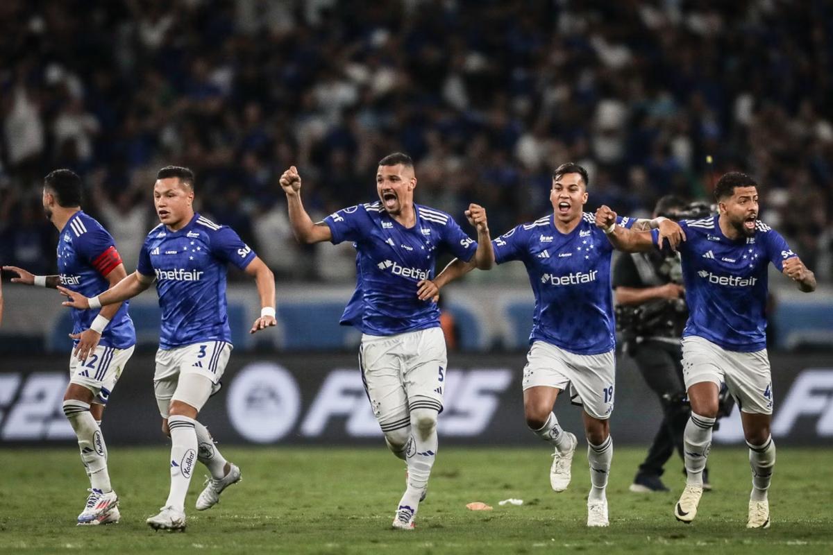 O adversário do Cruzeiro nas quartas de final será o Libertad, do Paraguai (Foto/Reprodução)