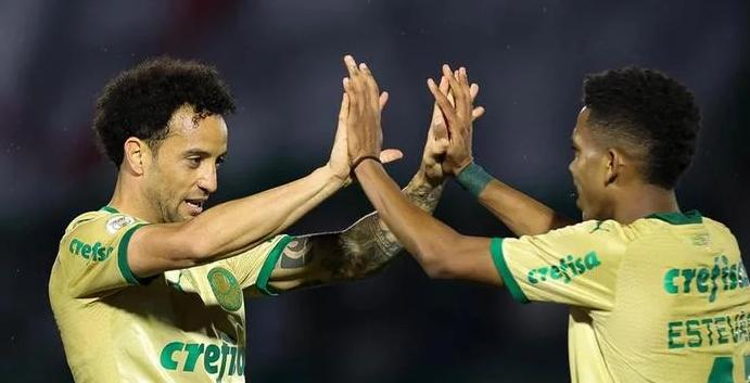 Estêvão fez duas assistências e dois gols (Foto/Cesar Greco/Palmeiras/Divulgação/CP)