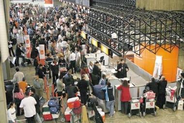 Aeroporto de Guarulhos é rota de imigração (Foto/AGÊNCIA ESTADO/7.9.2006)