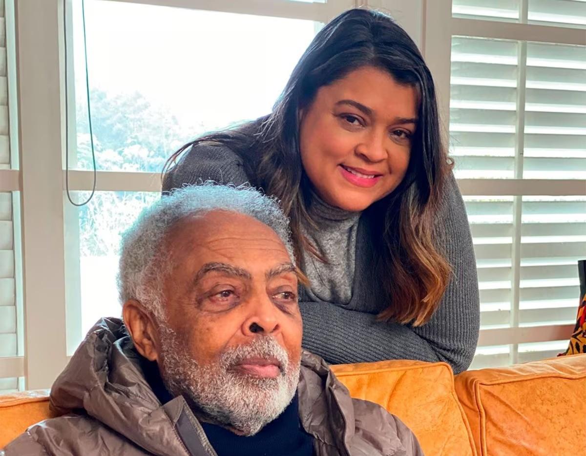 Gilberto Gil e a filha Preta Gil (Foto/Reprodução Instagram @gilbertogil)