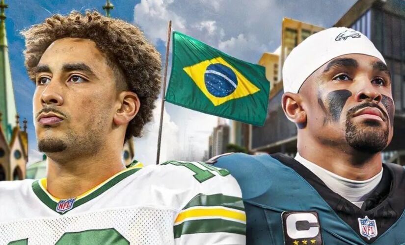 Philadelphia Eagles e Green Bay Packers se enfrentam no Brasil pela primeira vez na história (Foto/Divulgação/NFL)