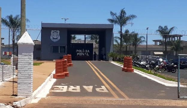 Penitenciária Professor Aluízio Ignácio de Oliveira, para onde o foragido foi encaminhado após ser capturado pela Polícia Militar (Foto/Reprodução)