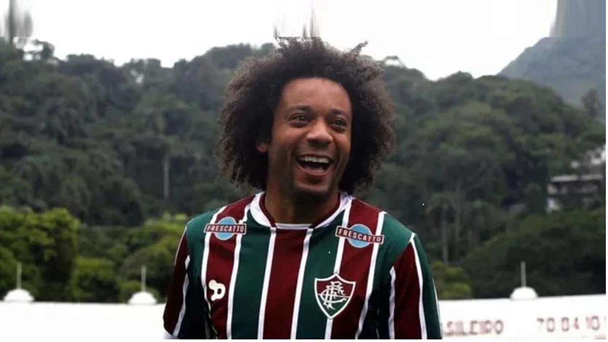 “Isso não tem preço", comentou, Marcelo, emocionado (Foto/Nelson Perez/Fluminense F.C./Yahoo Esportes)