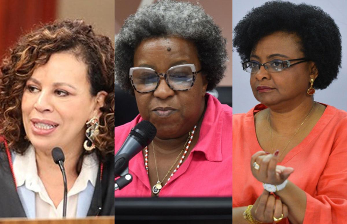 Edilene Lôbo, Macaé Evaristo e Nilma Lino (na ordem) são cotadas para assumir o Ministério dos Direitos Humanos (Foto/Divulgação/TSE, Elizabete Guimarães/ALMG e José Cruz/Agência Brasil)