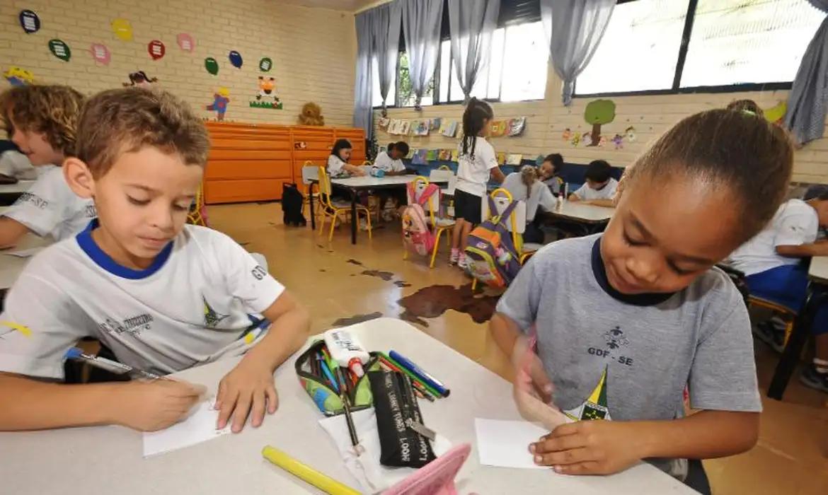 De acordo com os dados do relatório, no Brasil, todas as crianças e adolescentes de 4 a 17 anos devem estar matriculados na escola (Foto/Arquivo/Agência Brasil)