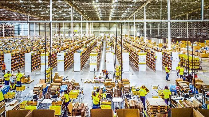 Centro de Distribuição do Mercado Livre (Foto/reprodução)