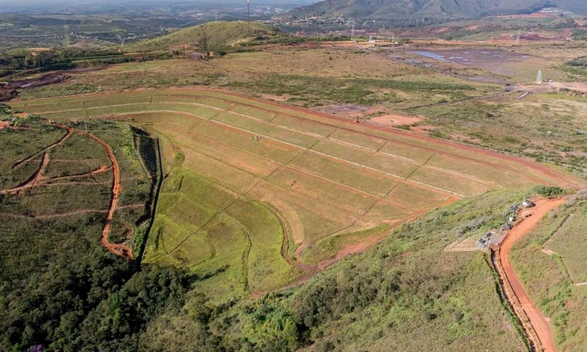 Estrutura na mina da Fábrica, em Ouro Preto, está em alerta (Foto/Vale/Divulgação - 7.8.2024)