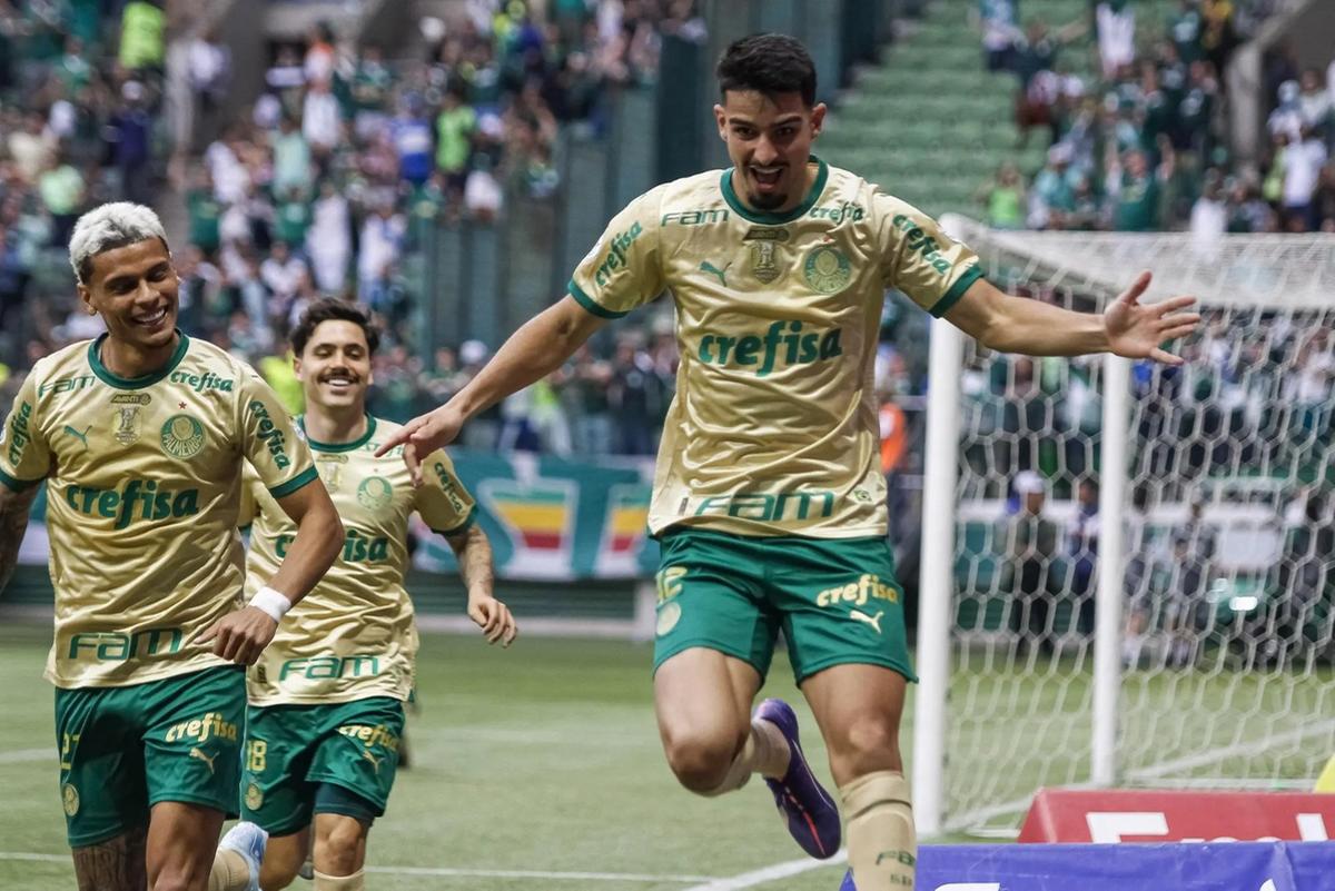 Estêvão, do Palmeiras (Foto/César Grecco/Palmeiras)