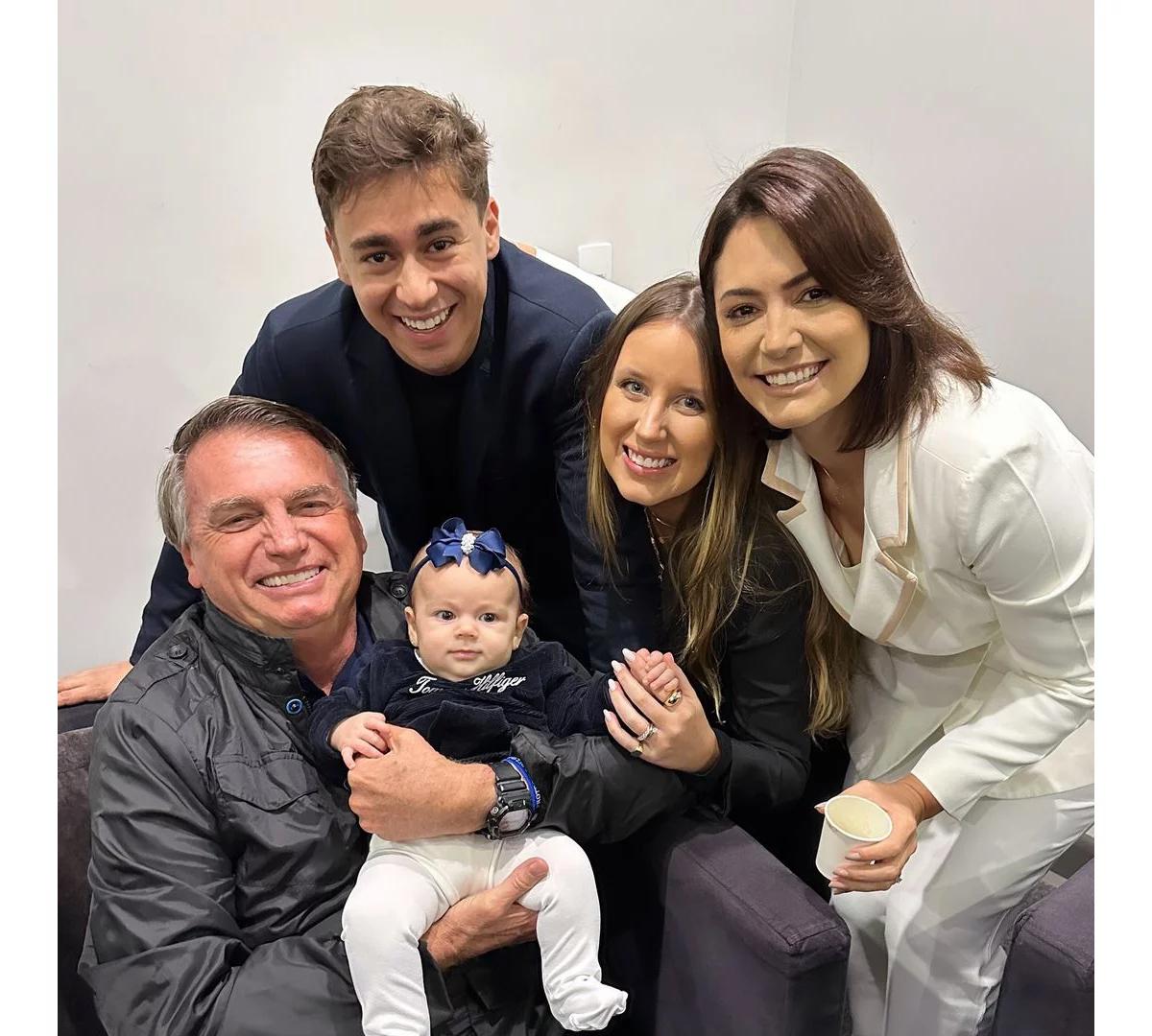 Michelle Bolsonaro afirma em postagem de Nikolas Ferreira: ‘Vai ser nosso presidente’ (Foto/Reprodução/Redes sociais)