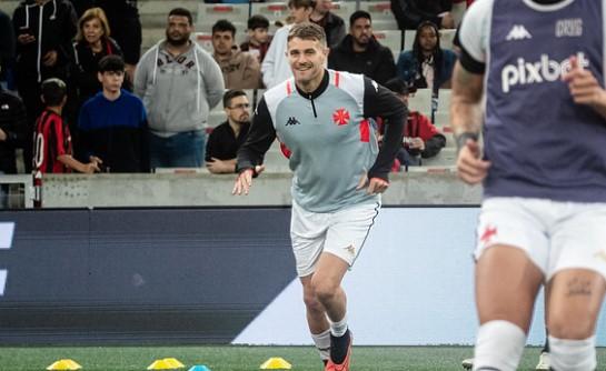 Vegetti marcou o gol do Vasco ainda no primeiro tempo (Foto/CRVG)