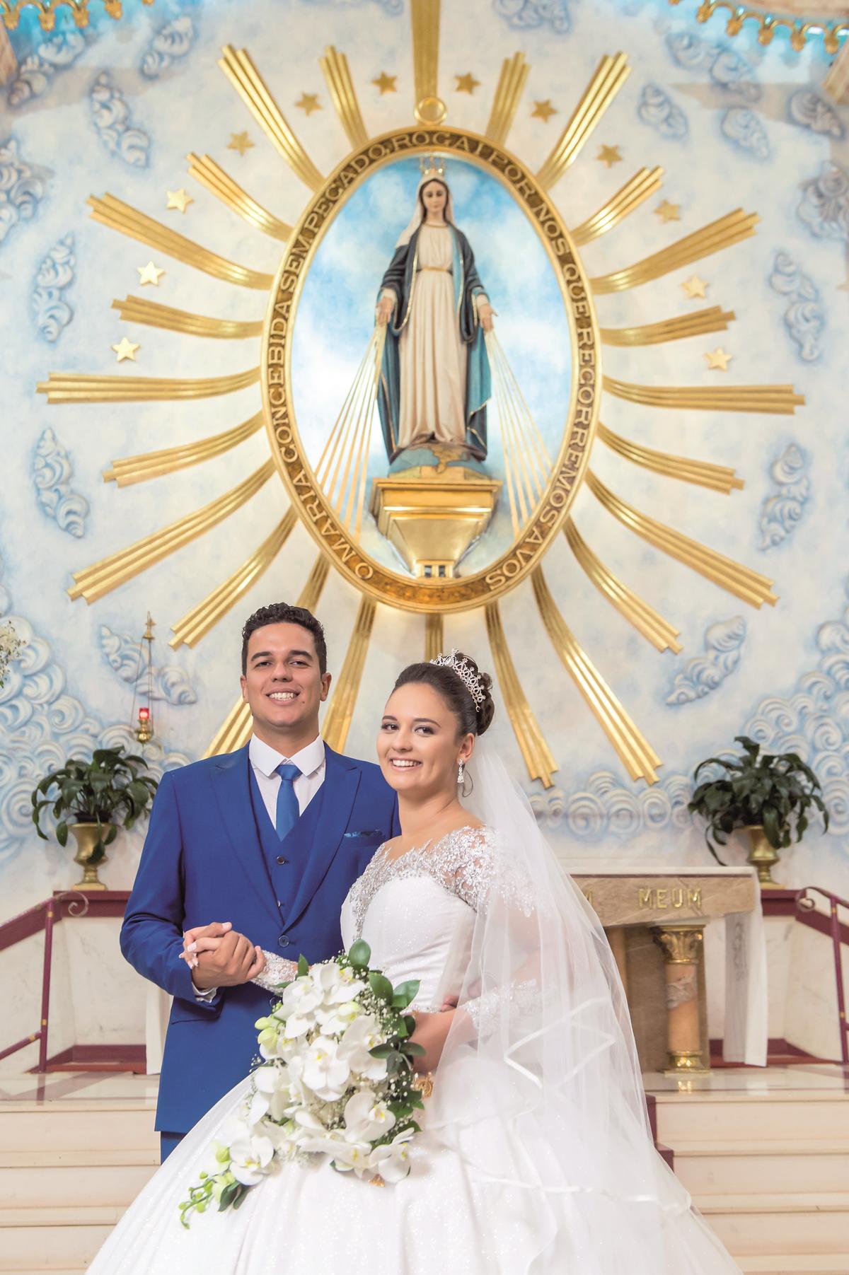 Estefânia Laborie e Rodolpho Felix que se casaram no dia 14 de setembro de 2024 (Foto/Uberfotos)