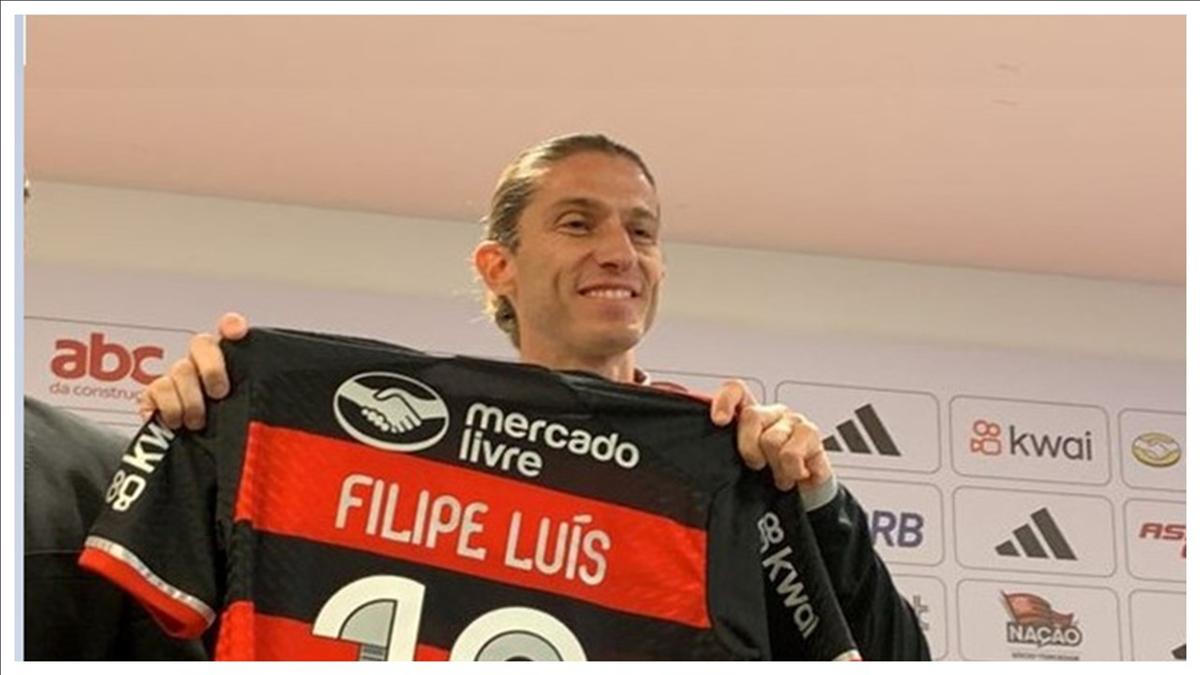 O contrato do Filipe Luis será assinado até o fim de 2025 (Foto/Léo José/Coluna do Fla)