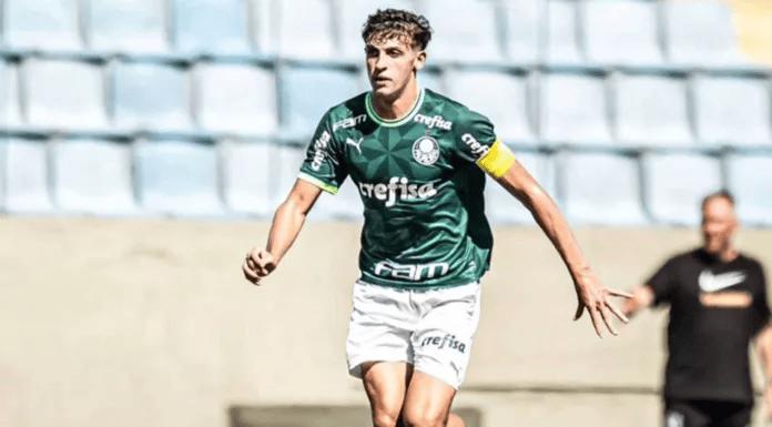 Stradiootto é jogador da equipe Sub-17 (Foto/Palmeiras Online)