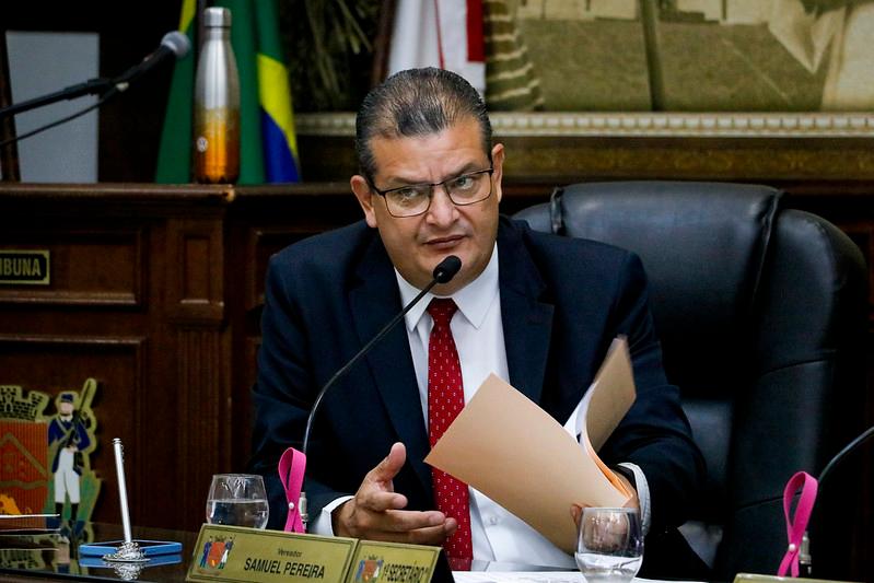 Vereador Samuel Pereira substitui Diego Fabiano com líder do Executivo na Câmara (Foto/Divulgação)