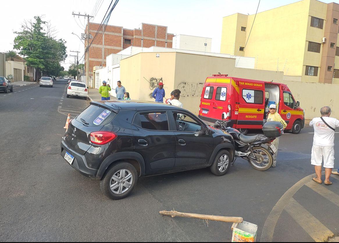 Após avaliação e imobilização pela guarnição Bombeiro Militar o mesmo foi encaminhado ao Hospital Regional (Foto/Divulgação)