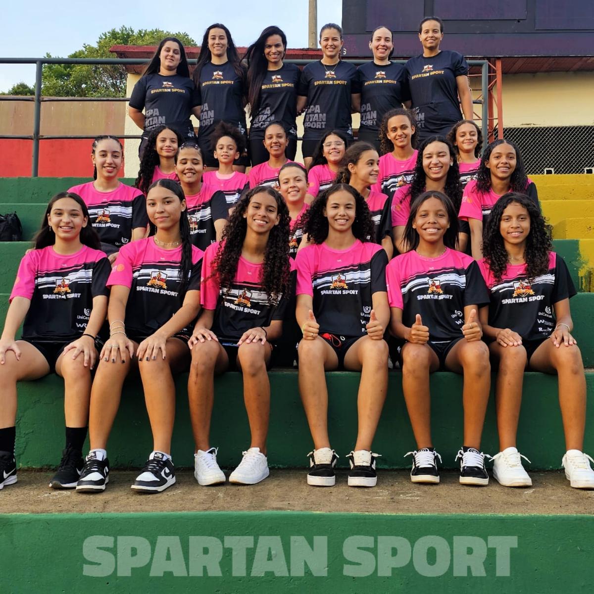 Atletas de base do Instituto Spartan Sport (Foto/Divulgação)