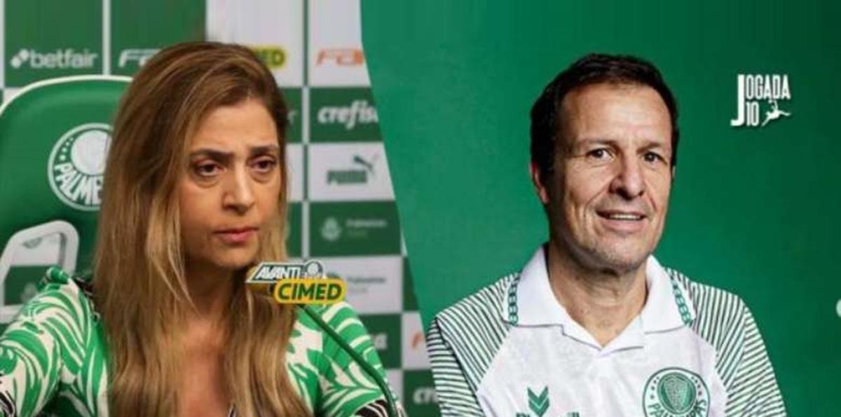 Leila Pereira é a candidata da situação, enquanto Savério Orlandi comanda a oposição no Palmeiras (Fotos/Cesar Greco/Reprodução/Jogada10)