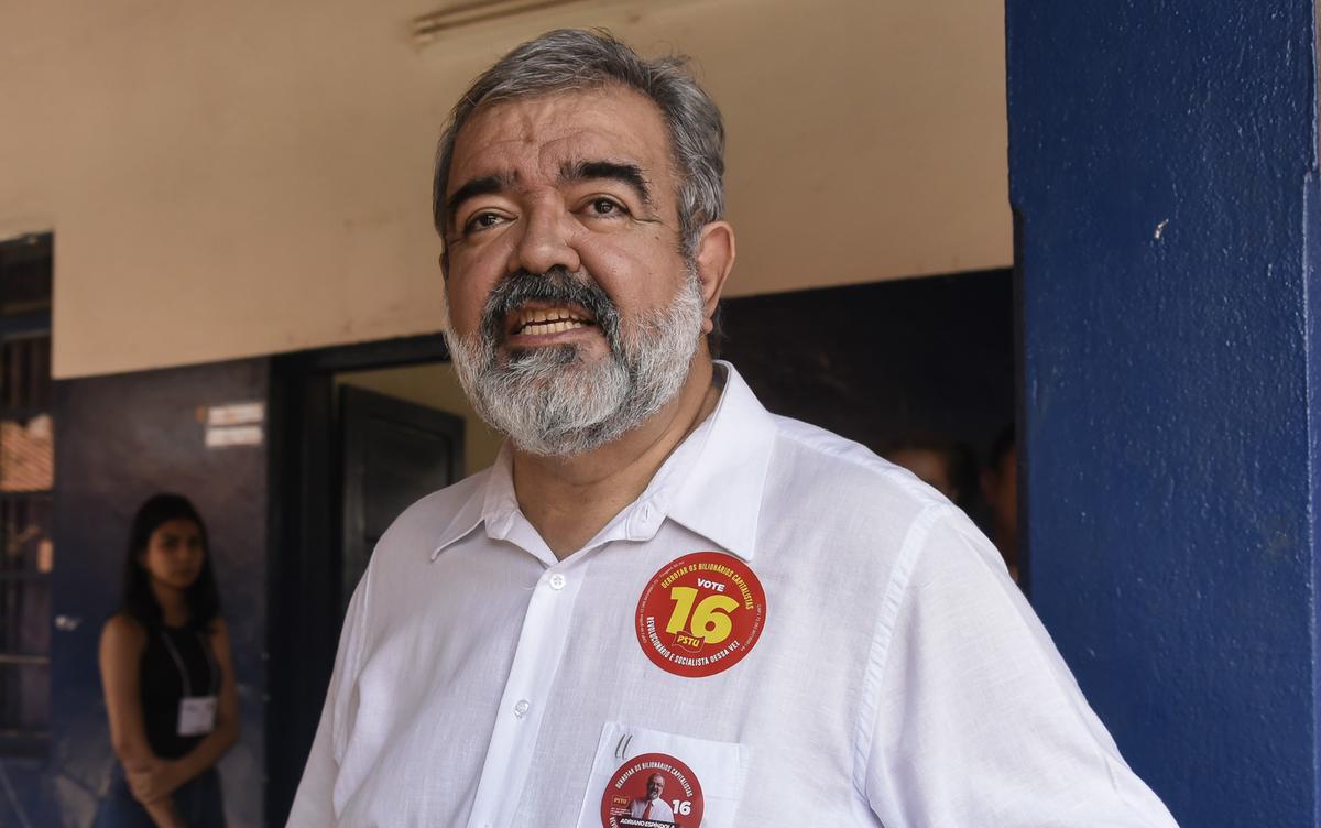 Candidato do PSTU a prefeito, com 576 votos, diz que os dois candidatos que disputam o 2º turno não representam a classe trabalhadora (Foto/Francis Prado)