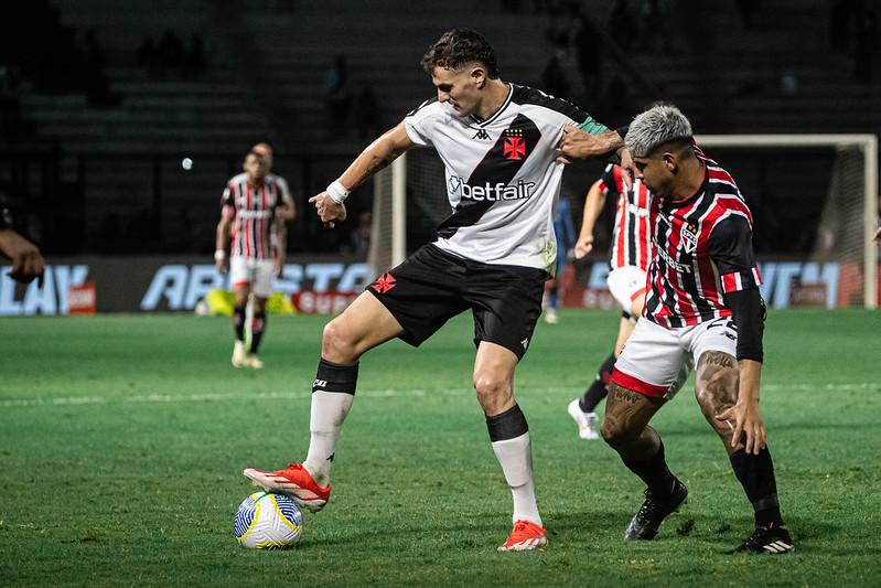 Em 108 jogos disputados na história, o São Paulo venceu 36 vezes, contra 35 do Vasco e mais 37 empates (Foto/Leandro Amorim/Vasco da Gama)