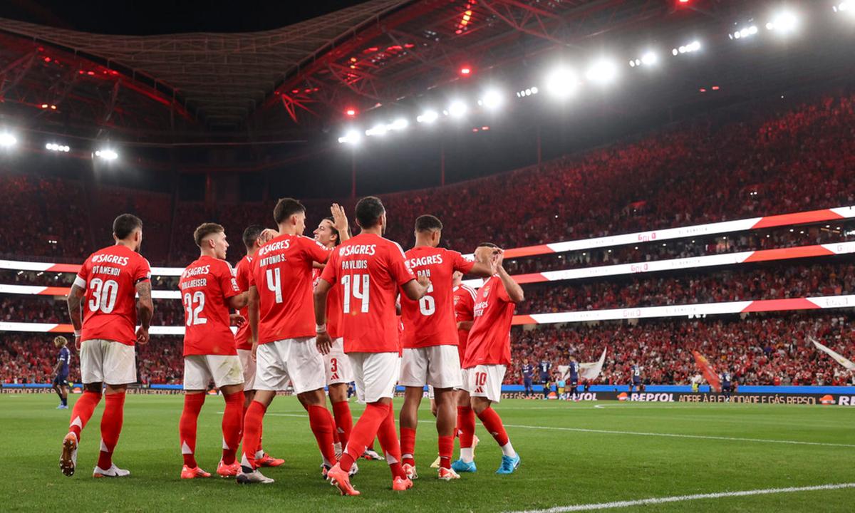 A justiça portuguesa investiga, entre outras coisas, as transações envolvendo jogadores brasileiros (Foto/Benfica)