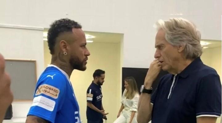 Jorge Jesus disse que Neymar está recuperado da lesão que sofreu em outubro de 2023. ((Foto/Al Hilal))