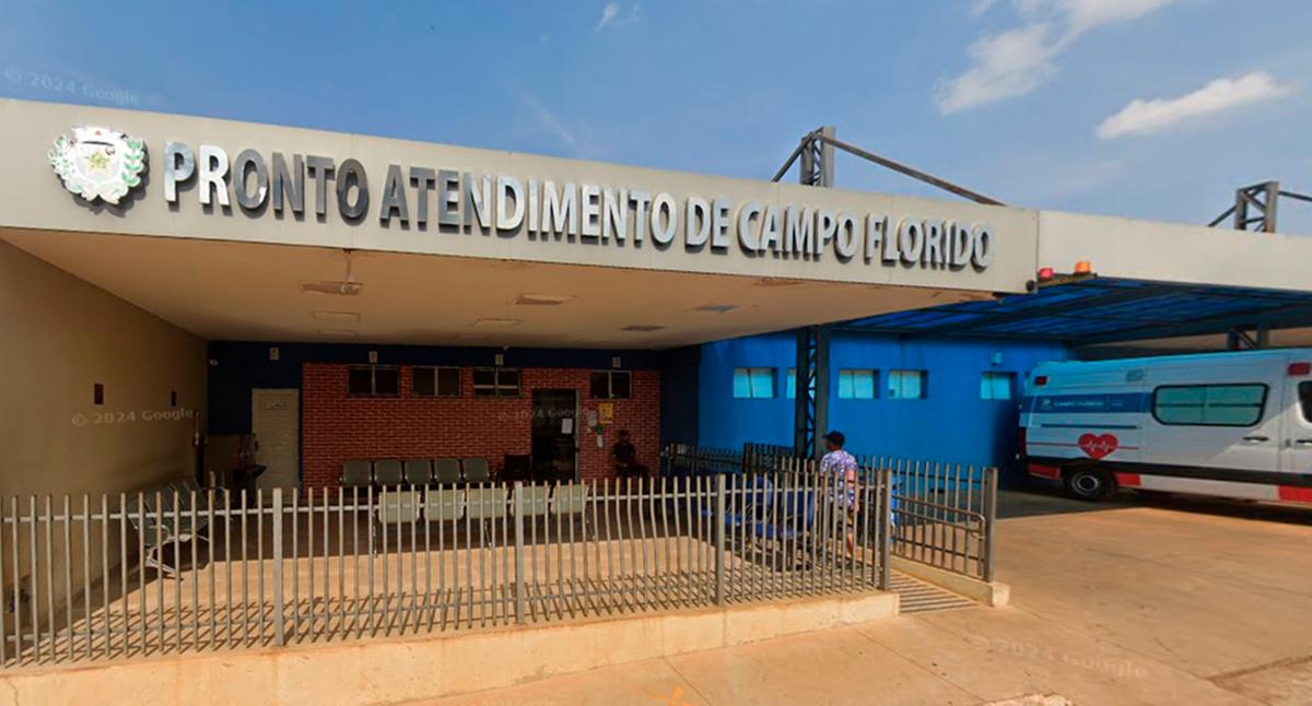 O jovem chegou a ser levado para o Pronto Atendimento de Campo Florido, onde, segundo a médica de plantão, ele chegou sem vida (Foto/Reprodução)