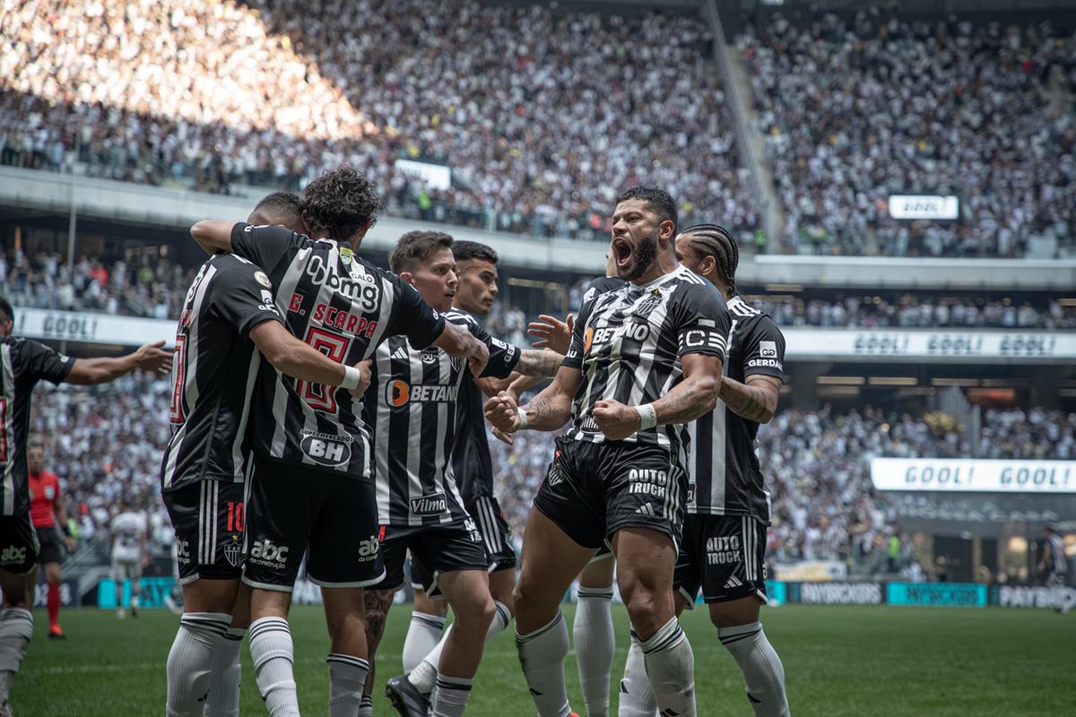 A qualidade de Hulk fez a diferença e garantiu a classificação do Atlético-MG para a grande final da Copa do Brasil (Foto/Pedro Souza/Atlético)